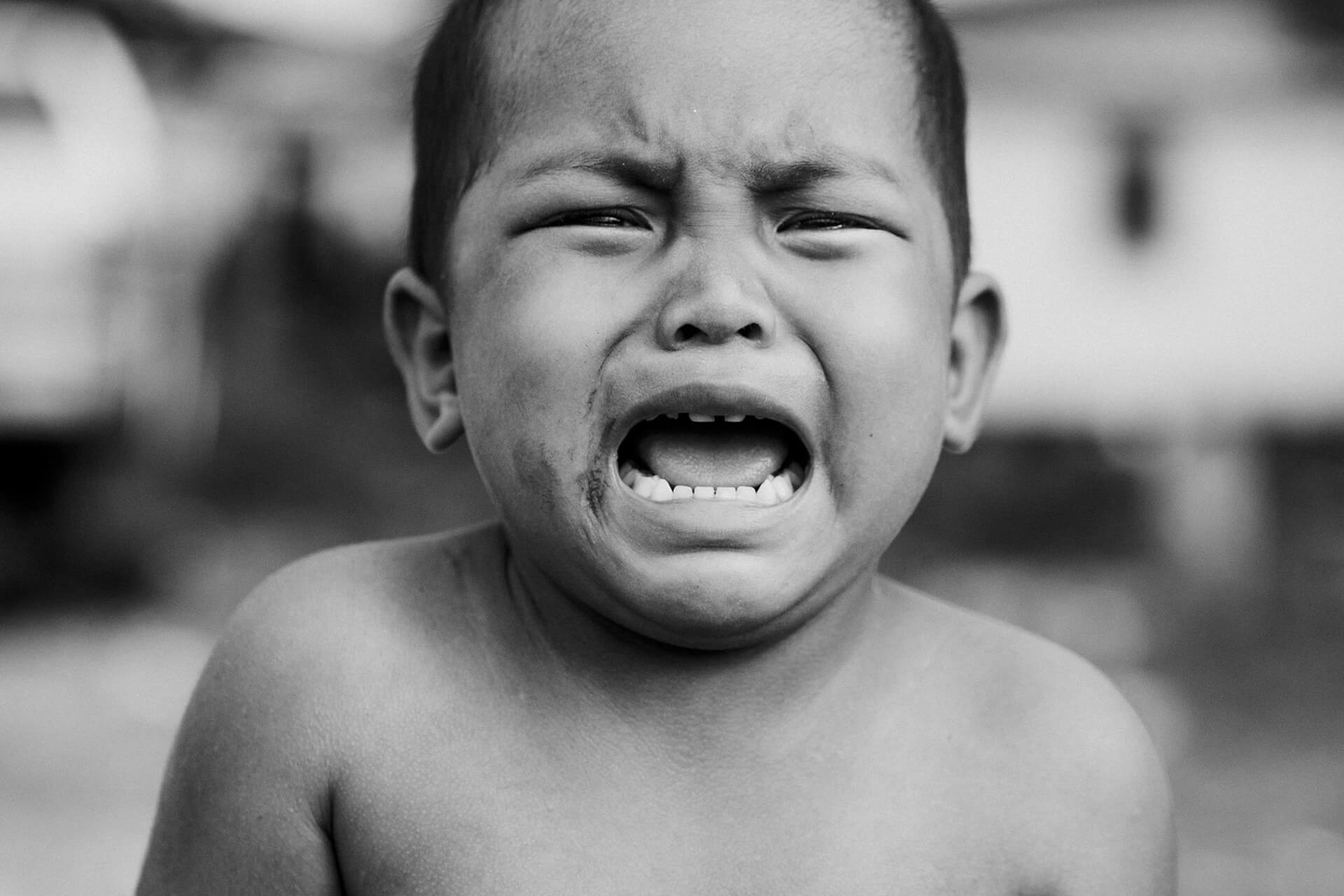 Crying child